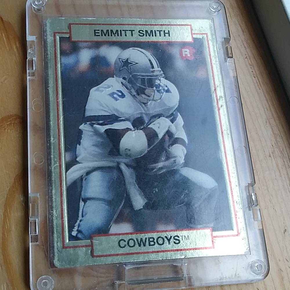 Enmit Smith 1990's football card, number 34